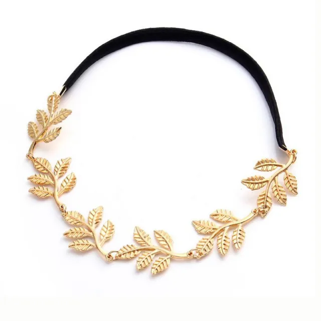 Simple metal tree leaf headband Gold - Shop at LoveMi