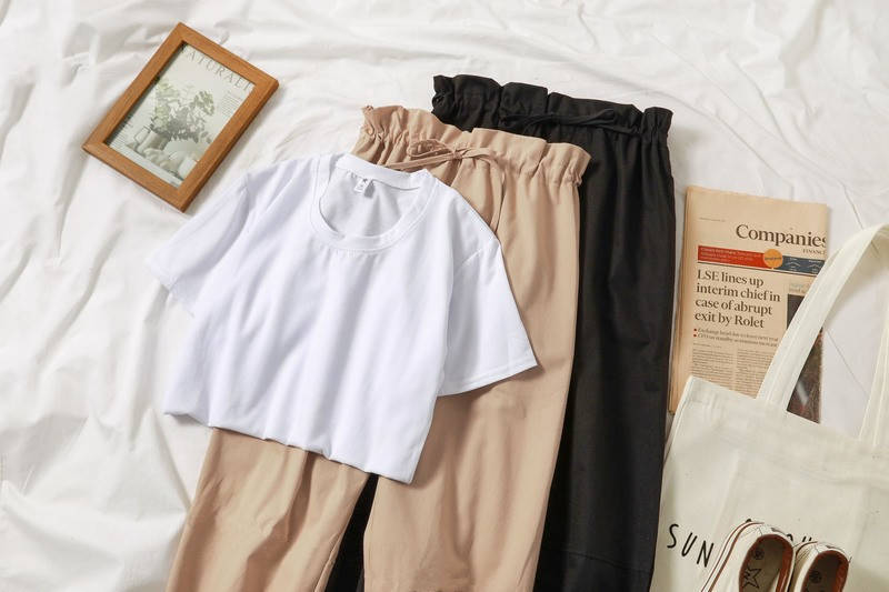 Ladies harem pants two-piece suit