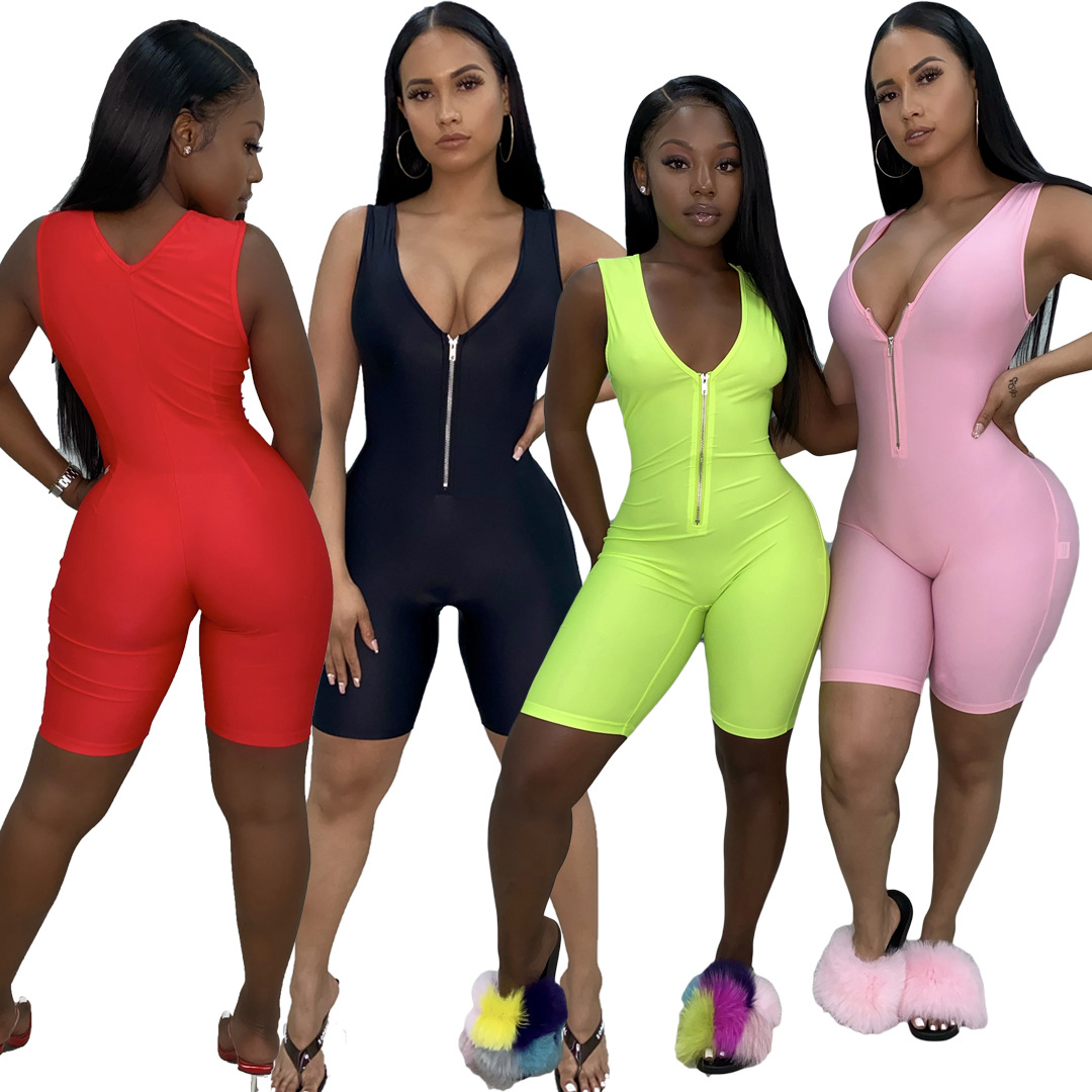 Leisure sports jumpsuit