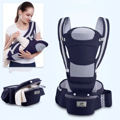 Ergonomic Baby Carrier Infant Hipseat 3 in 1 Front
