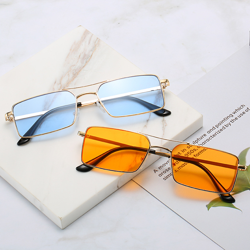 Title 15, Square small frame ultralight sunglasses