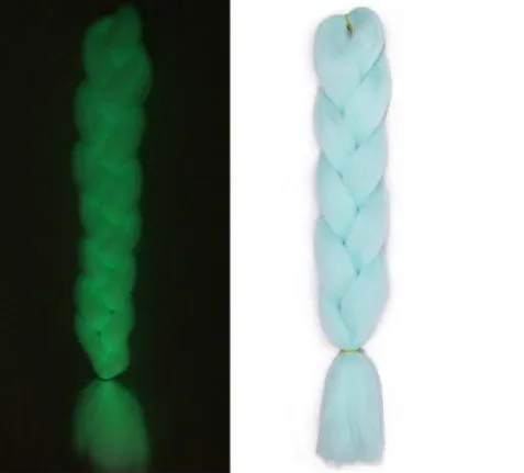 Star Fashion luminous braid Light Blue - Shop at LoveMi