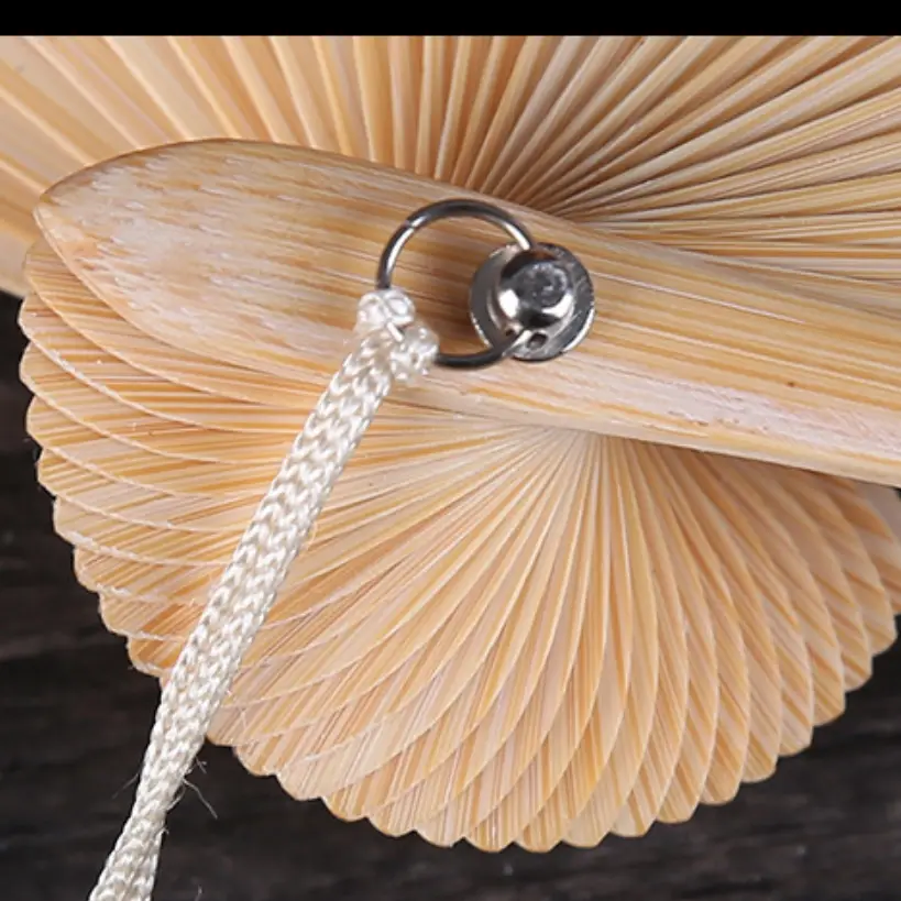 Real Japanese silk bamboo fan