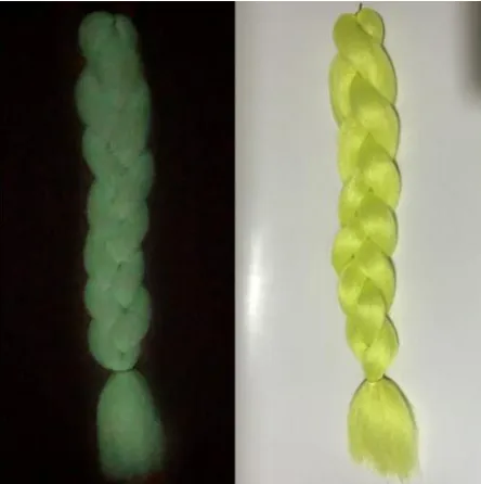 Star Fashion luminous braid Yellow - Shop at LoveMi