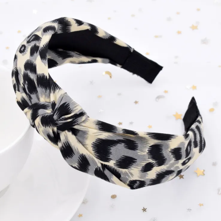 Cross knotted hair band - B Style