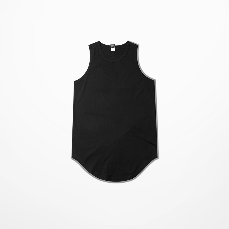 Pure cotton couple bottoming shirt vest
