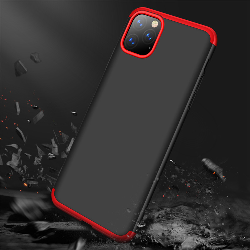 Three-section mobile phone case