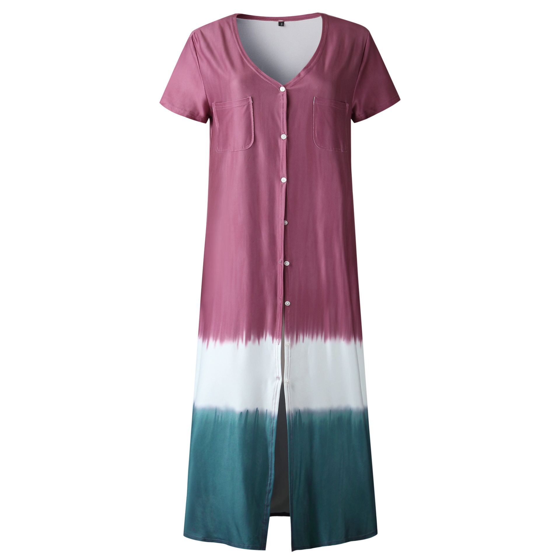 Women's V-neck cardigan dress