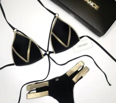Bronzing bikini - Black - View 1