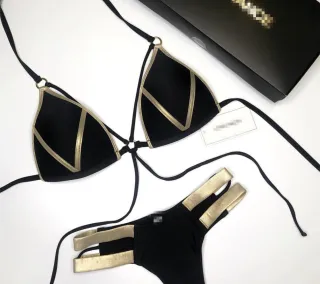 Bronzing bikini - Black