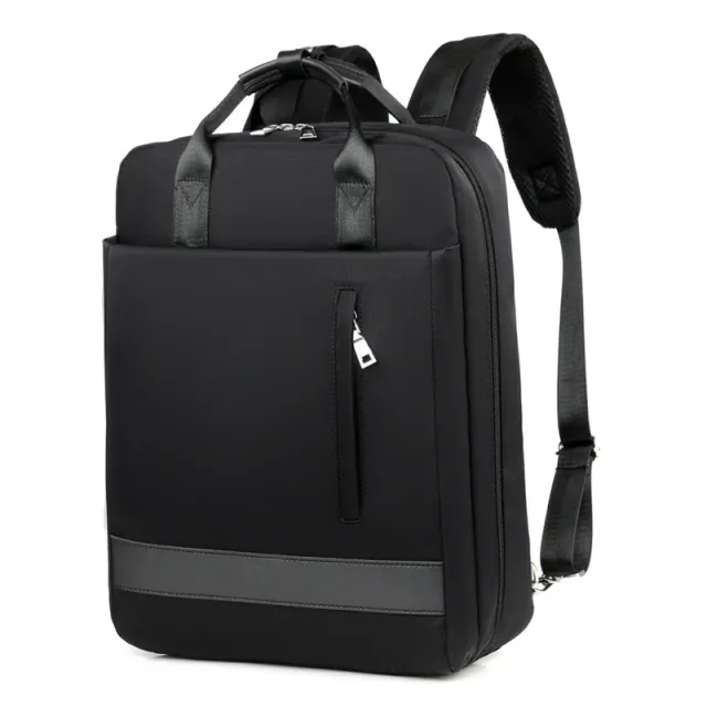 Business shoulder computer bag with external charging port Black - Shop at LoveMi