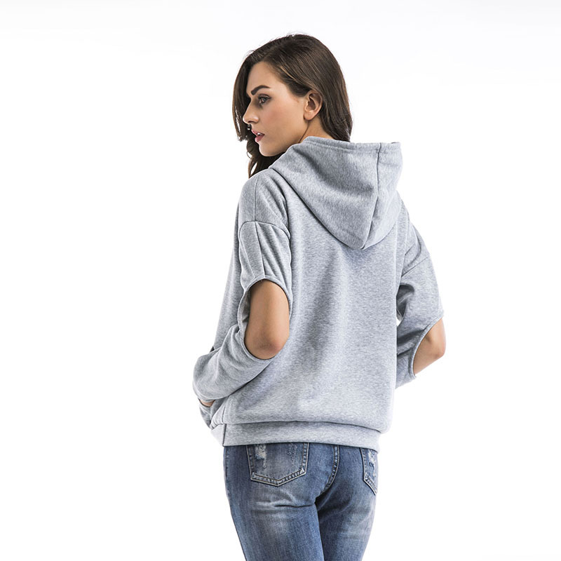 A fleecy hooded hooded hoodie