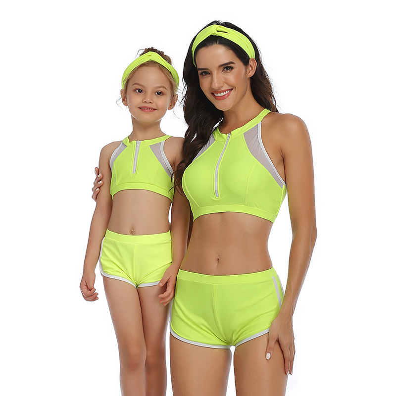 Sports parent-child swimsuit swimwear