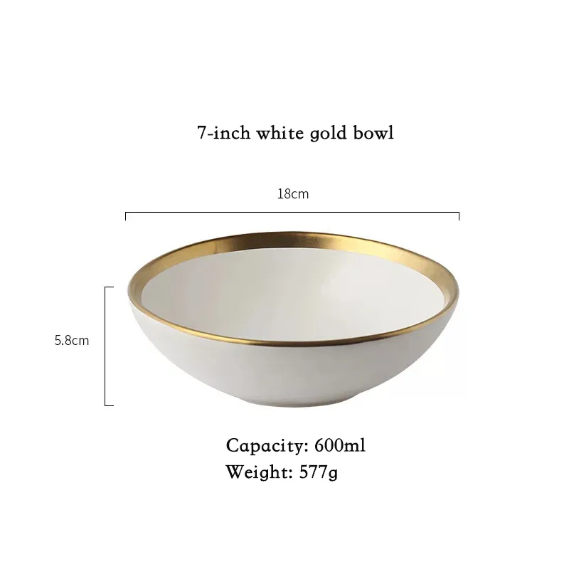 European Phnom Penh Dinner Plate - Gold