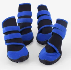 Pet waterproof shoes - Blue - View 1