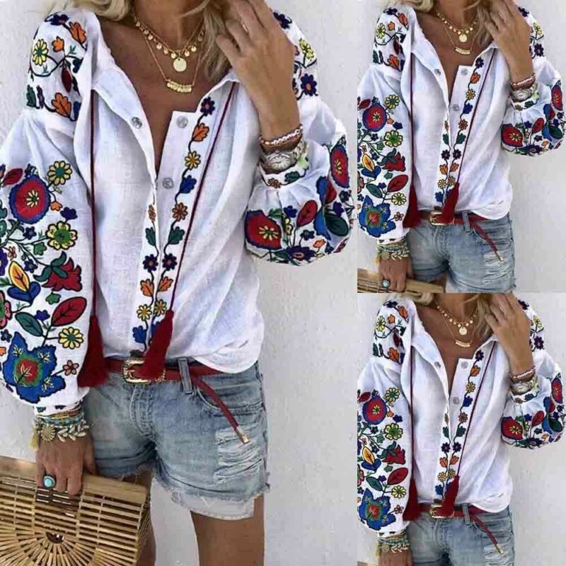 Floral print shirt