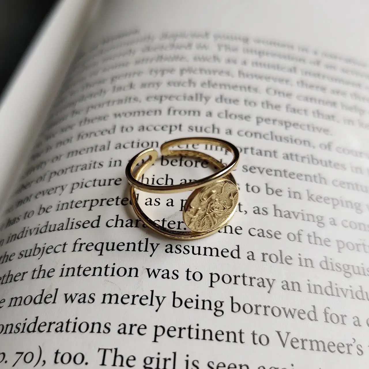 Golden Mermaid Ring