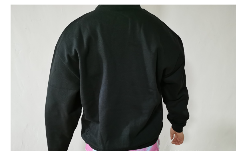 Round neck loose long-sleeved sweater