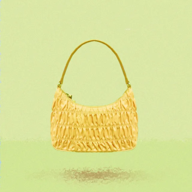 Fold underarm bag Yellow - Shop at LoveMi