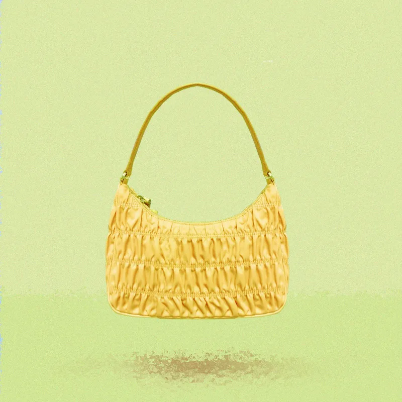 Fold underarm bag - Yellow