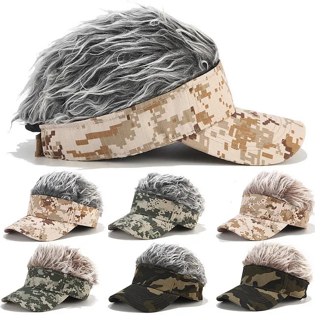 Fashion Men Women Casual Concise Sunshade Adjustable Camo Sun