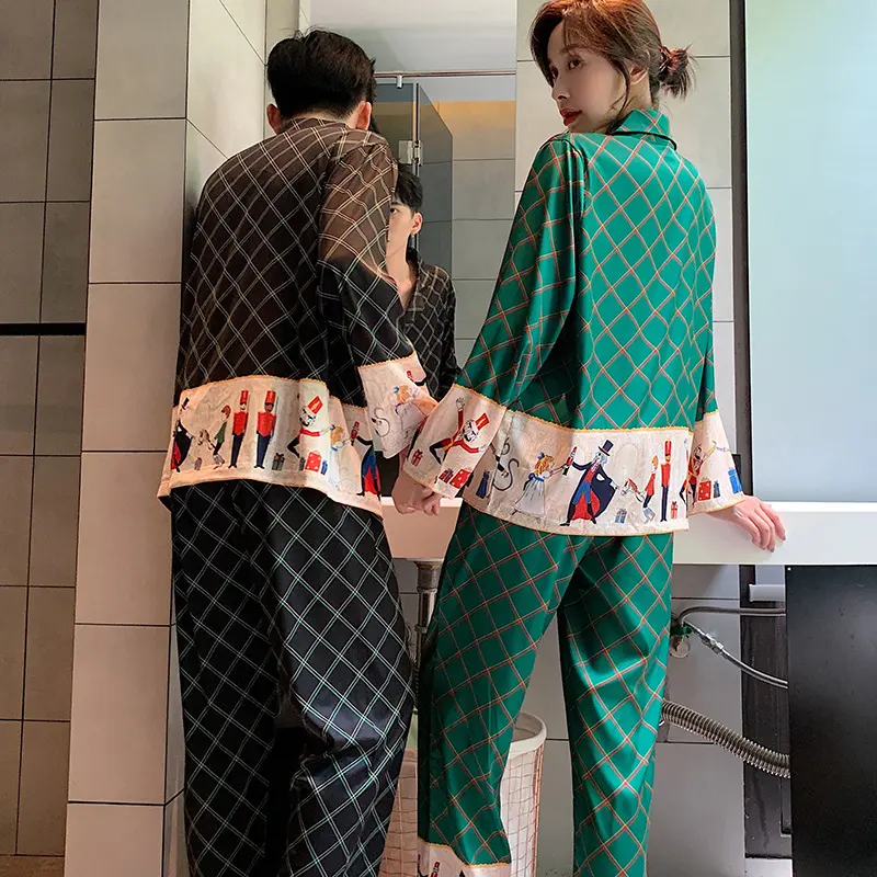 Spring and Autumn Pajamas Home Service Suit