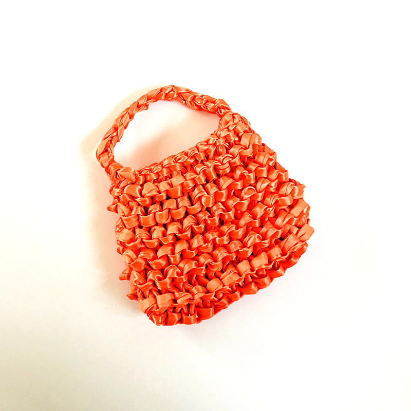 Hand woven bag crochet bag