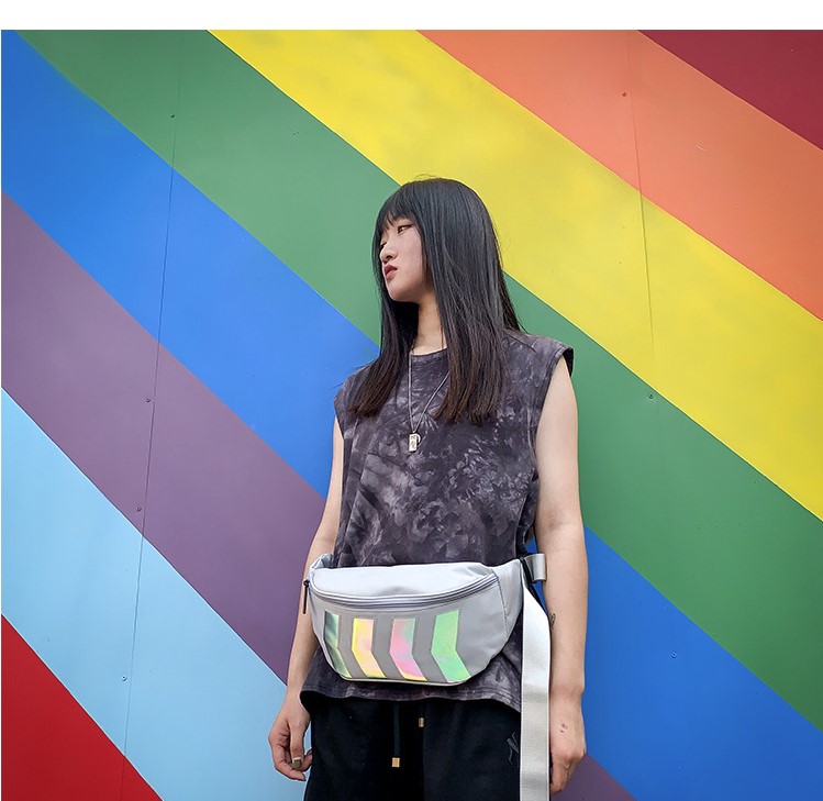 Men's waist bag crossbody small waist bag — foto 5
