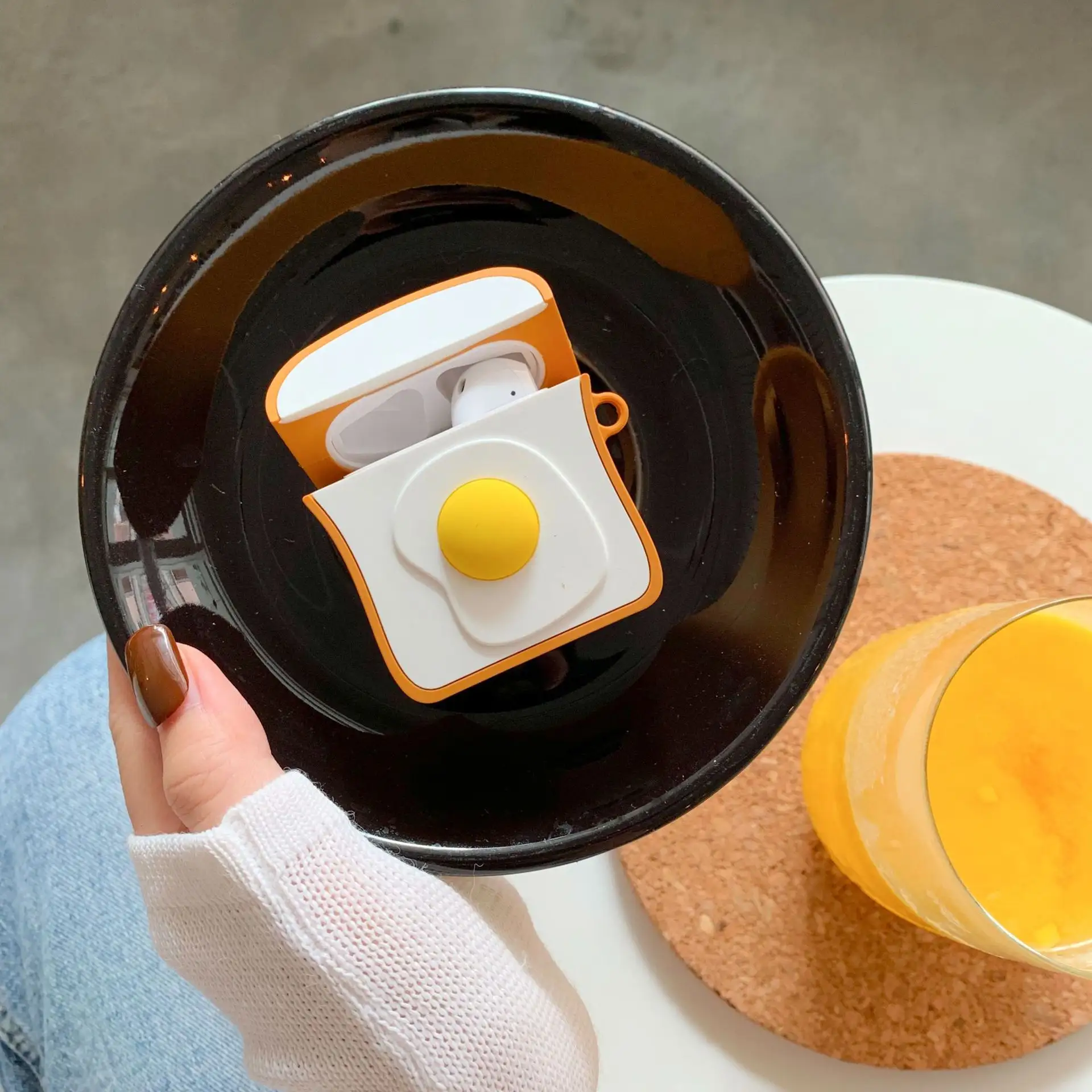 Compatible with Apple, Breakfast Egg Toast Airpod
