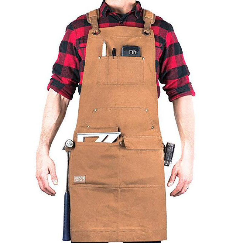 Title 1, Canvas wet wax apron