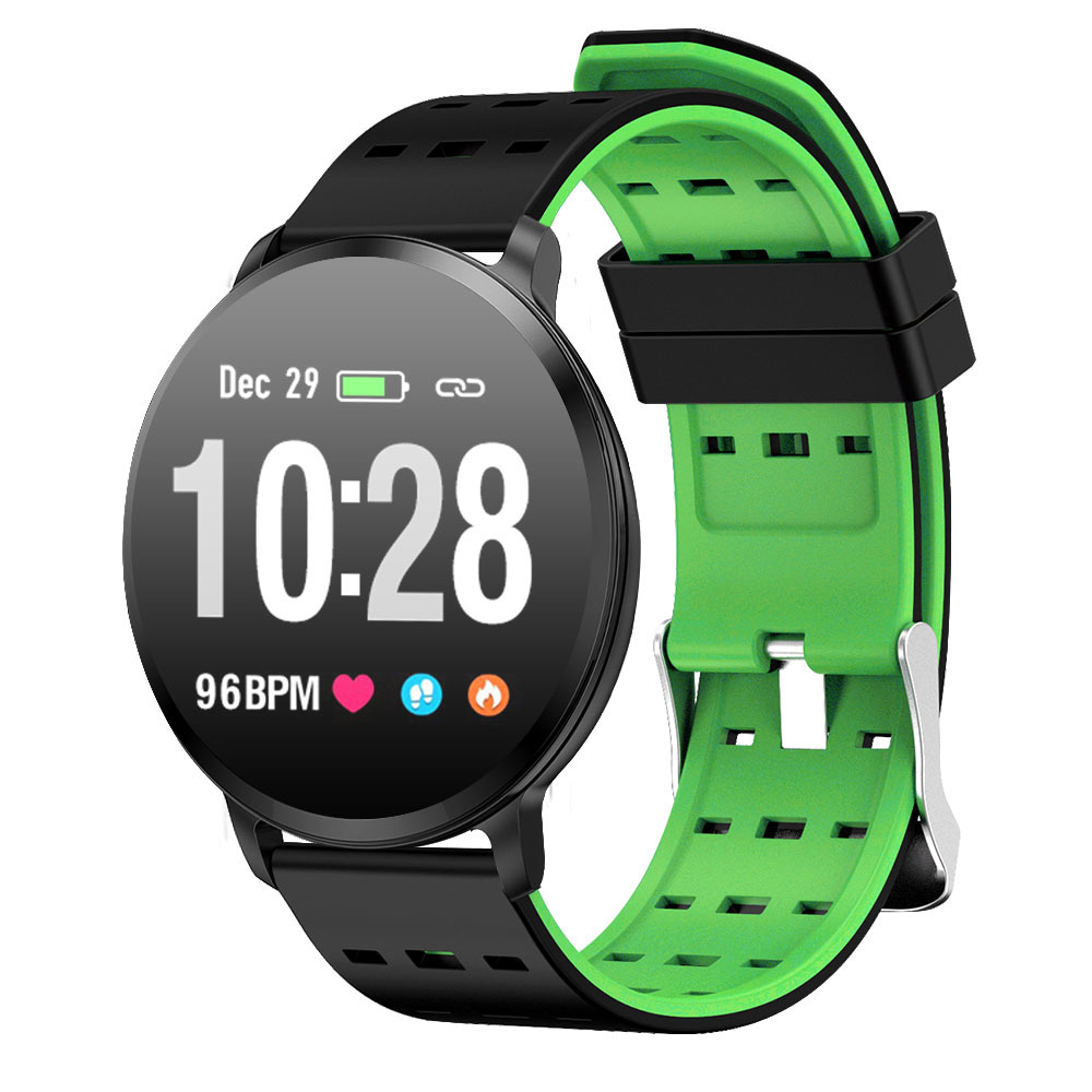 Smart bracelet large screen watch – Black green