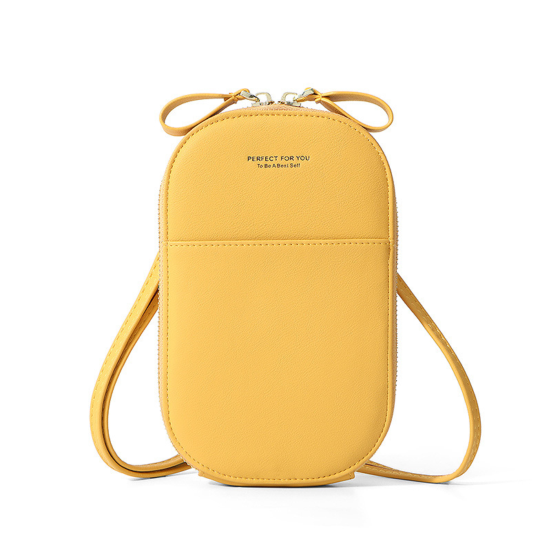 Title 2, Zipped cross-body schoudertas, ideaal om je ess...