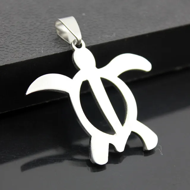 Turtle pendant necklace Silver - Shop at LoveMi