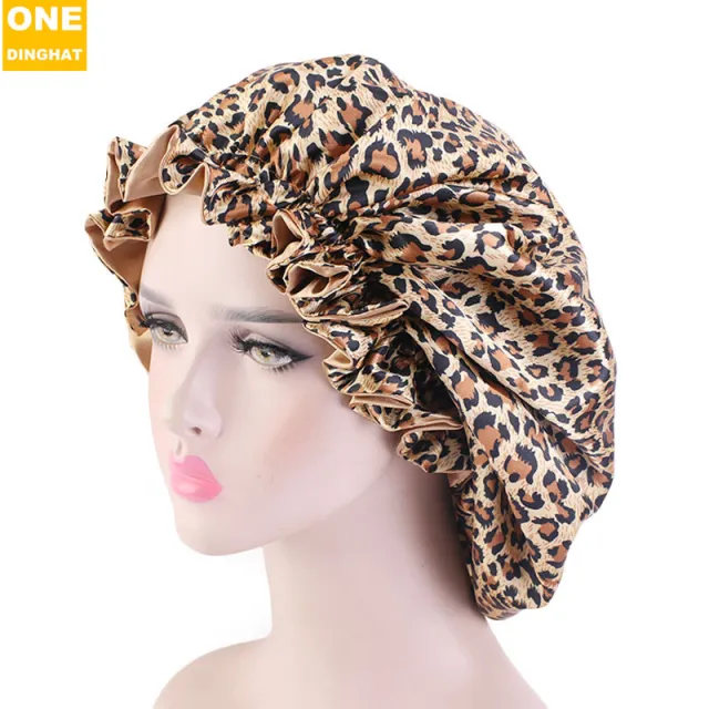 Plus size hair care home hat Leopard - Shop at LoveMi