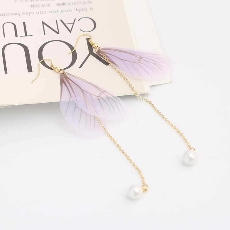 Butterfly Pearl Earrings
