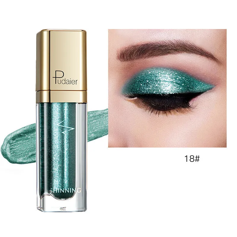 18-color glitter eyeshadow - Malachite Green
