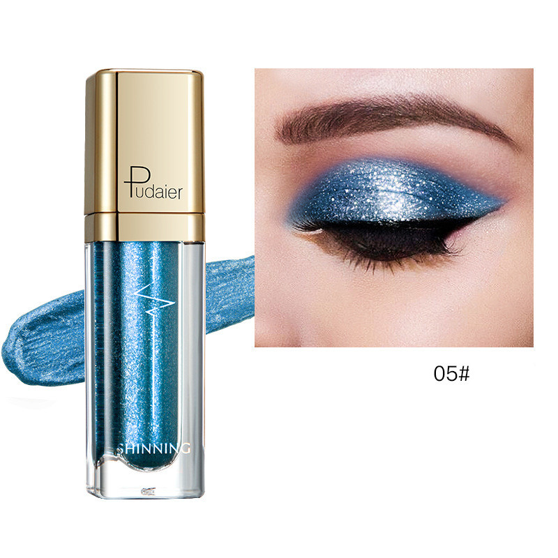 18 color glitter eyeshadow Light Lake Blue - Shop at LoveMi