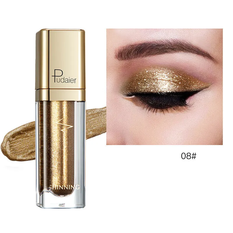 18-color glitter eyeshadow - Gold Sand Dumpling