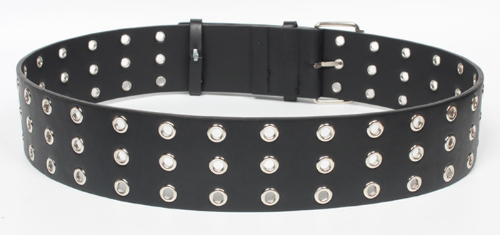 Extra wide waist sealing double breasted belt