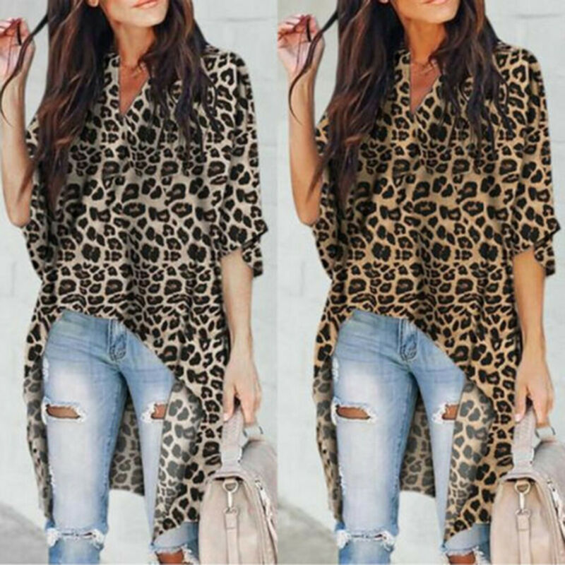 V-neck loose bat sleeve chiffon shirt