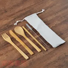 Eco-Friendly Bamboo Toothbrush Sets - As Picture - View 1