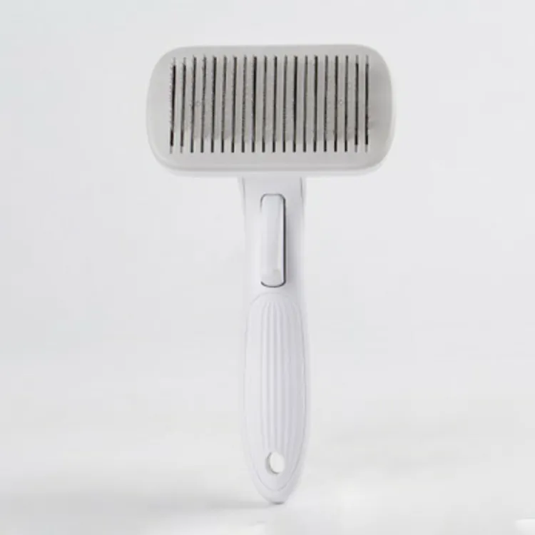 Pet hair removal comb - Grey