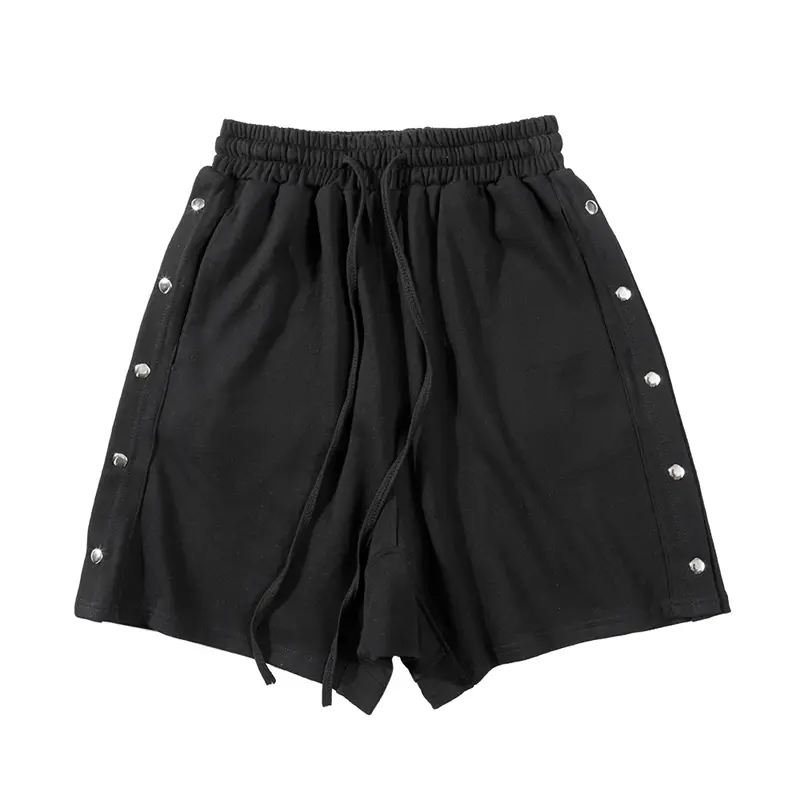 Side snap loops sports shorts