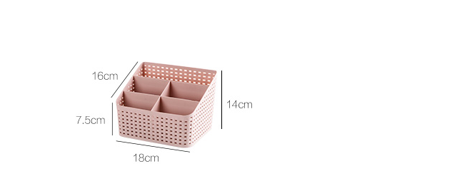 Rattan cosmetic storage box