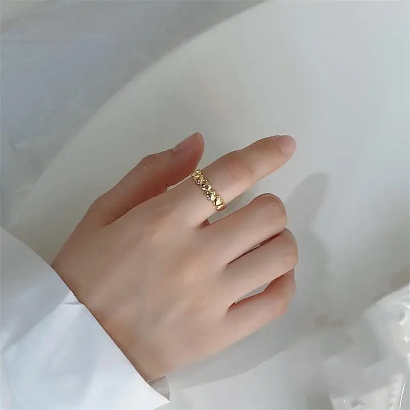 Love ring ring index finger tail ring