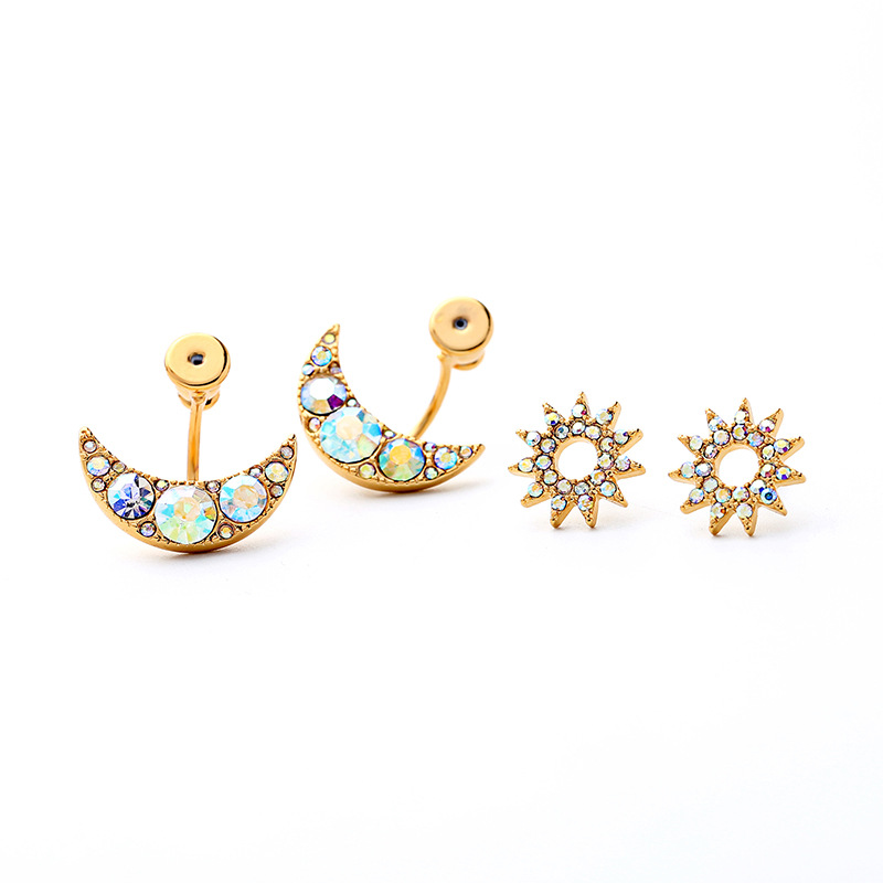 Net red sailing earrings