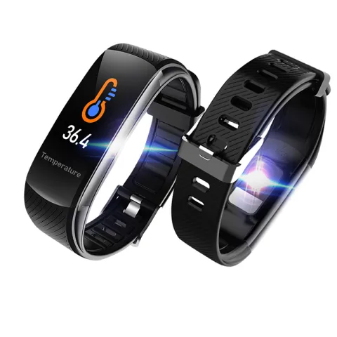 Black Technology Multifunctional Waterproof Watch