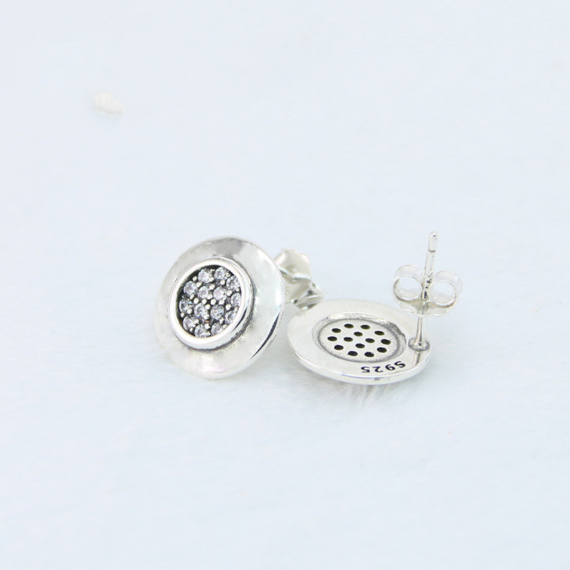 Pan Family S925 Sterling Silver Stud Earrings