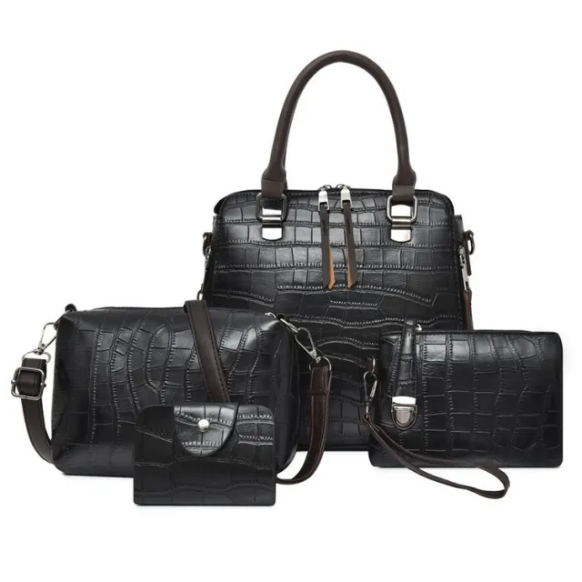 One shoulder bag zipper messenger bag Black - Shop at LoveMi