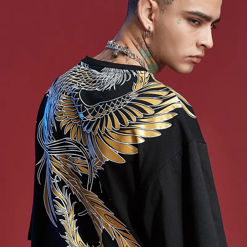 Chinese style original design Phoenix T-shirt